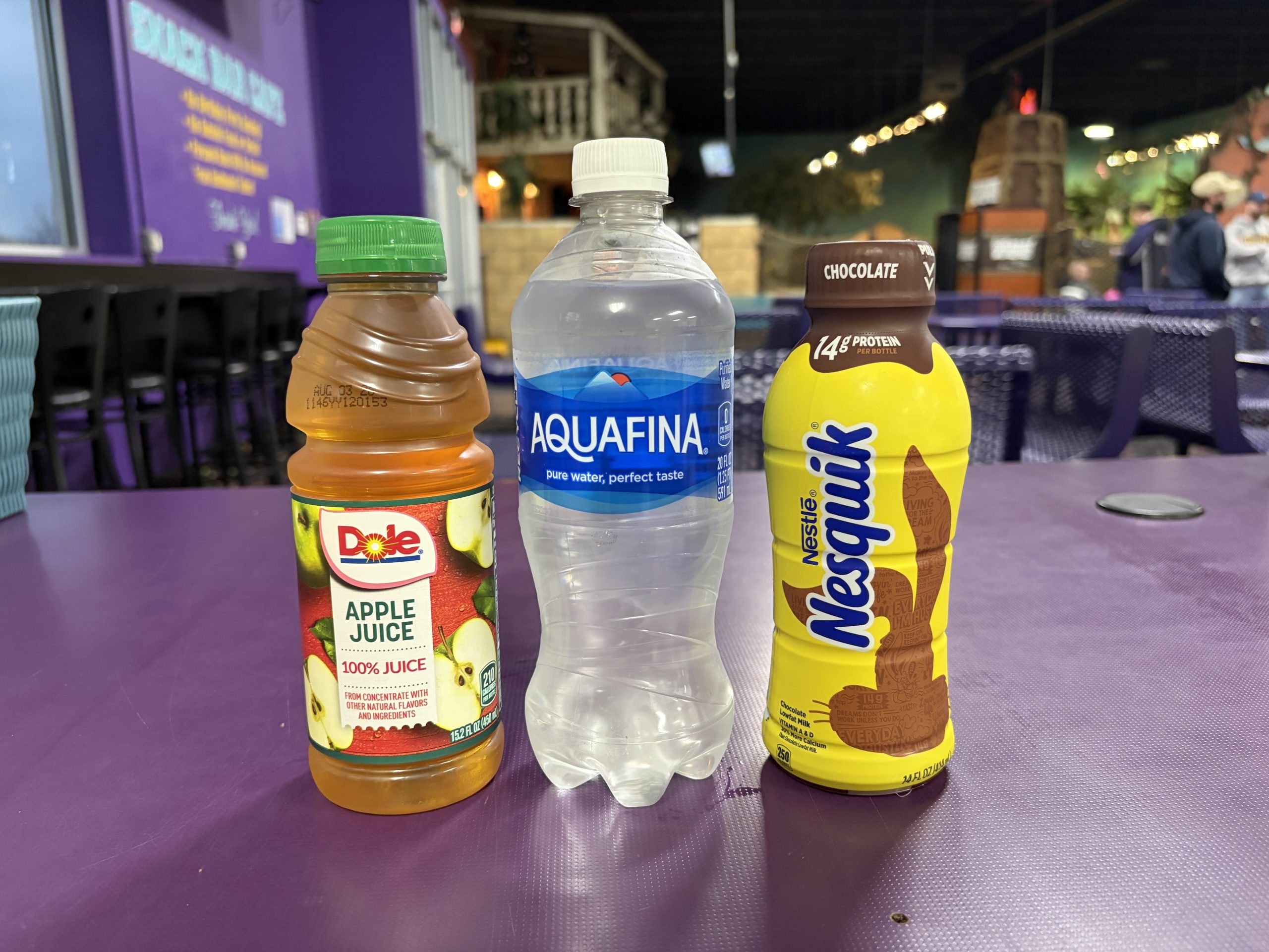 Bottled Drinks $3.00