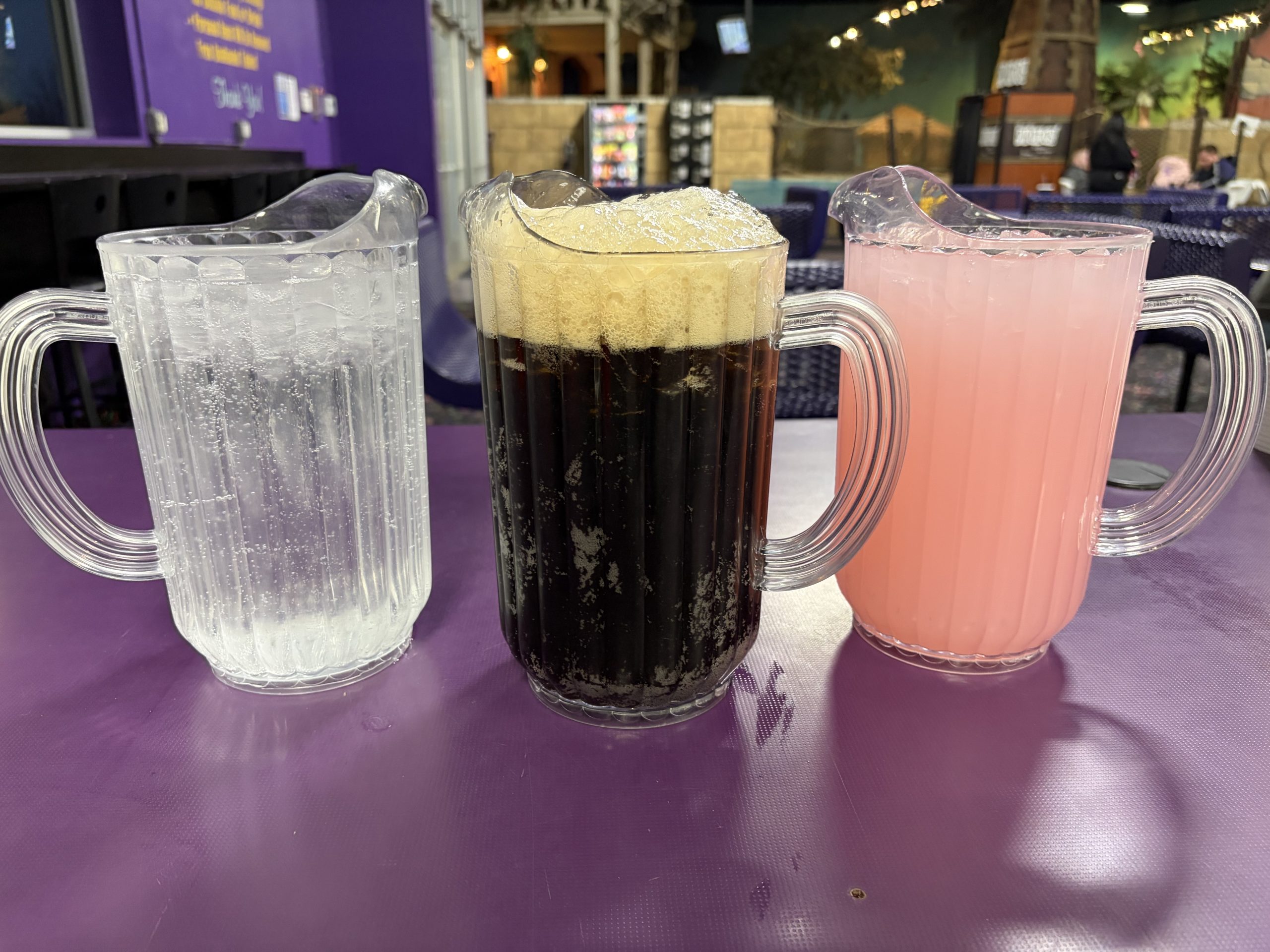 72 oz Pitcher of Soda $7.50
